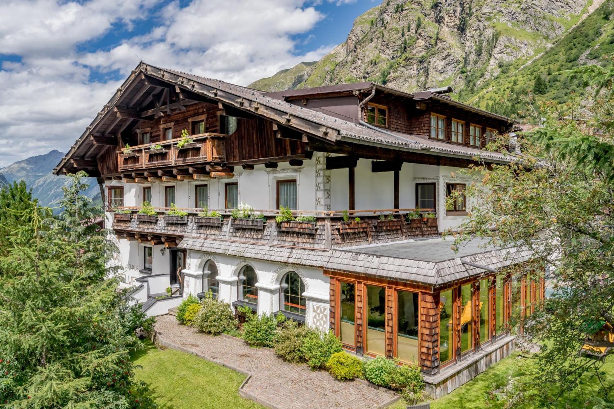Landhaus Edelweiss Sankt Leonhard im Pitztal Bagian luar foto